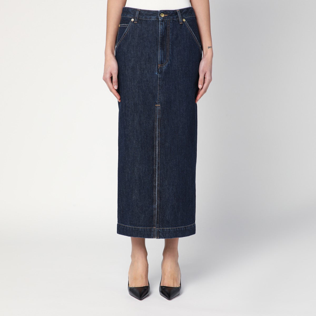 DARKPARK Dark blue Erika denim skirt Darkpark
