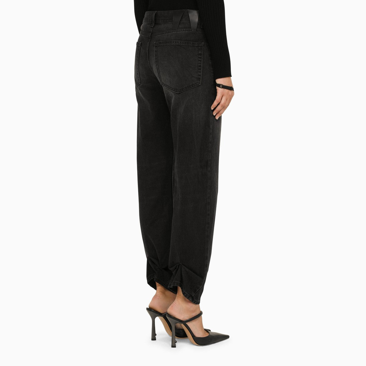 DARKPARK Black denim boyfriend jeans Darkpark