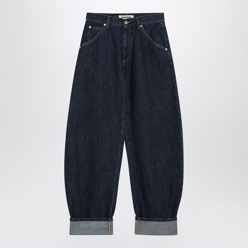 DARKPARK Khris balloon jeans blue with cuff Darkpark