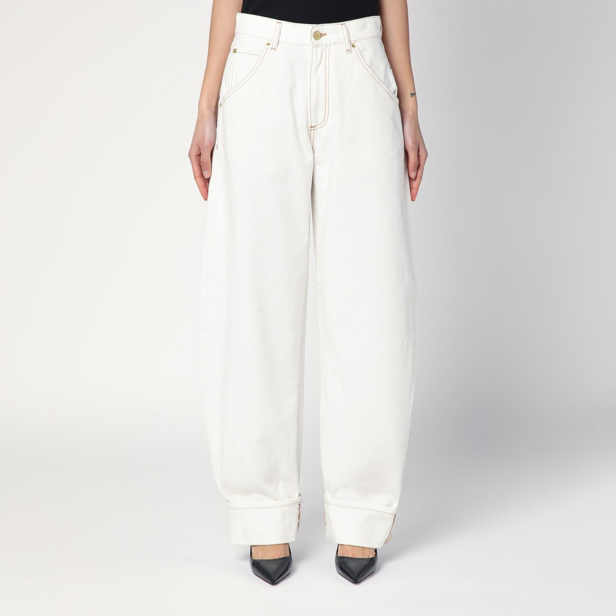 DARKPARK Khris white balloon jeans Darkpark