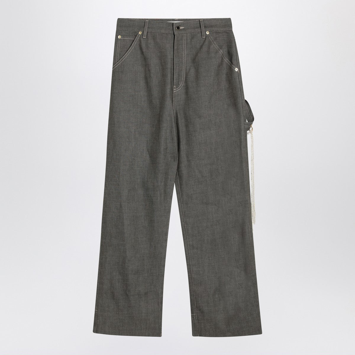DARKPARK Grey cotton Lisa trousers Darkpark