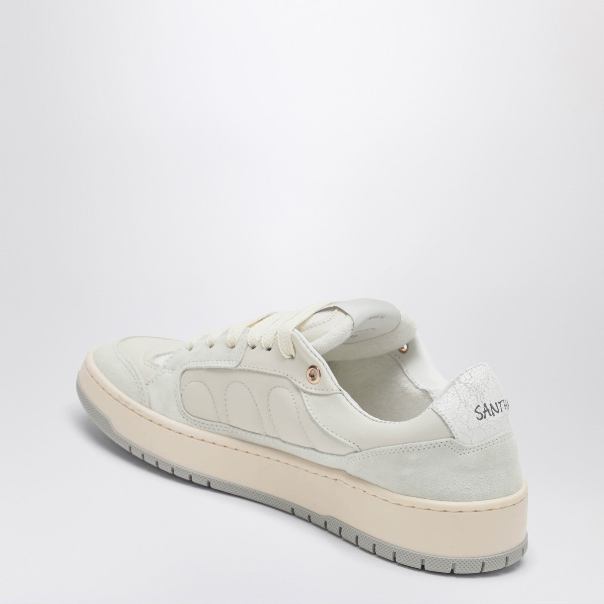 Santha White leather Model 2 sneakers Santha