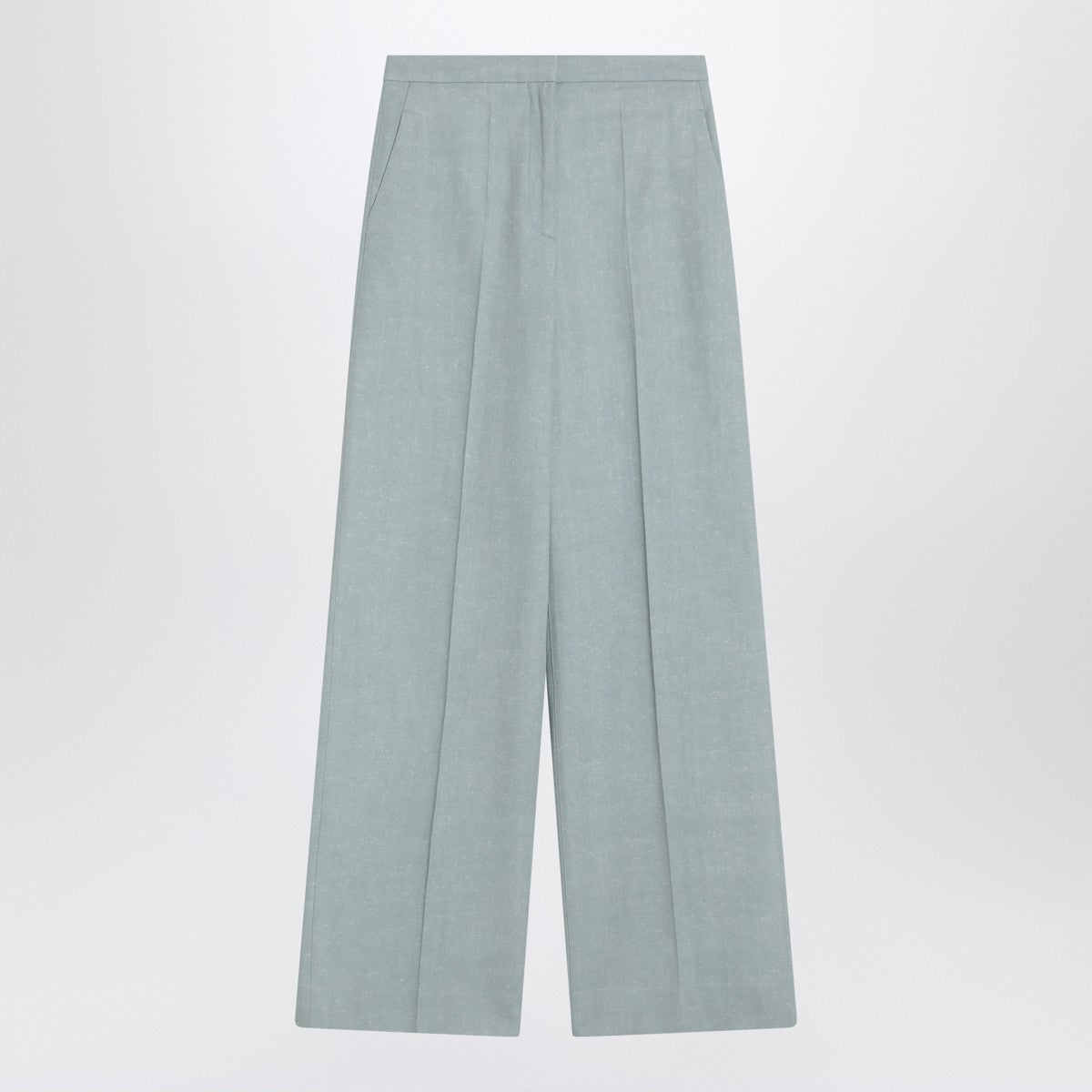 LouLou De Saison Gray fog pants in cotton blend LouLou De Saison