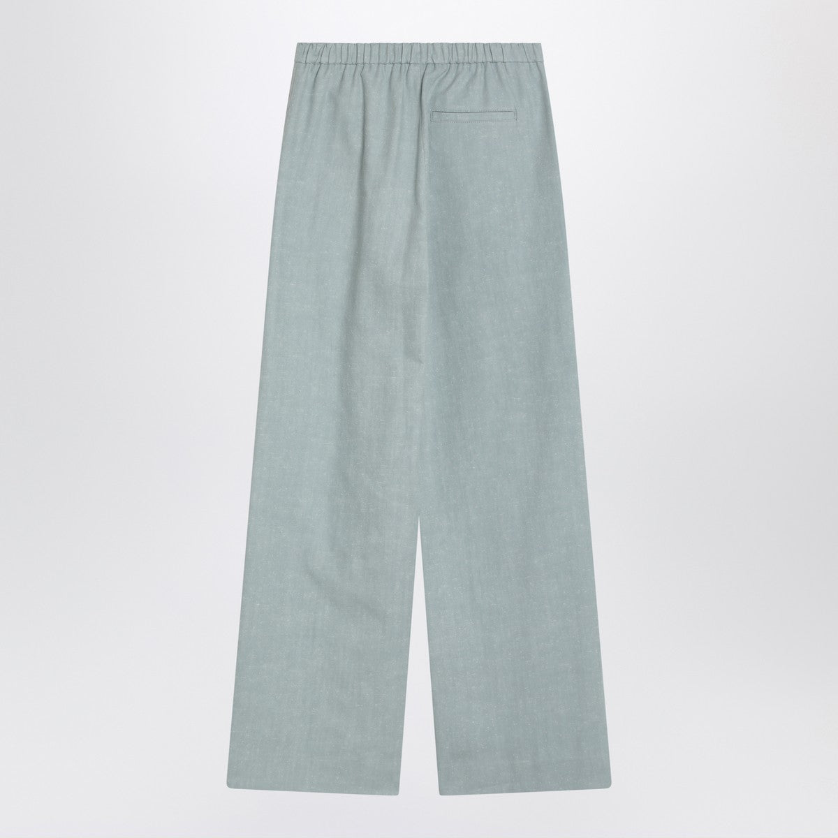 LouLou De Saison Gray fog pants in cotton blend LouLou De Saison