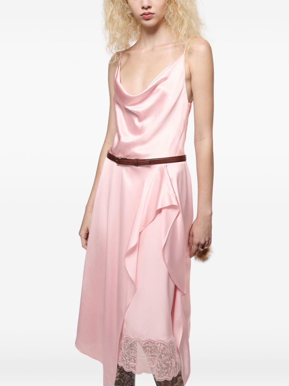SATIN MINI DRESS