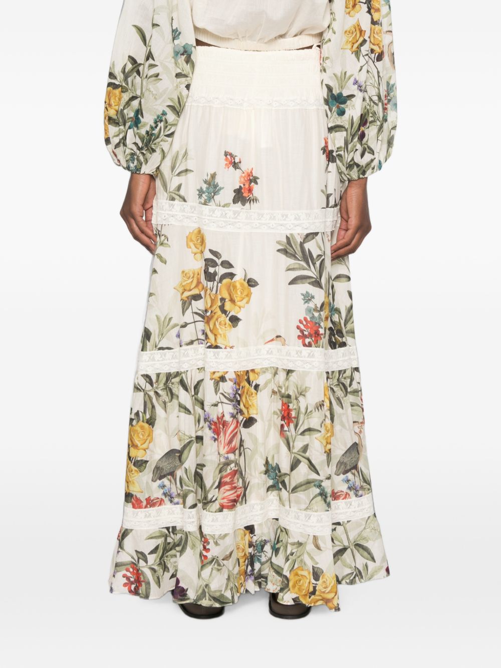 STEVIE PRINTED MAXI SKIRT
