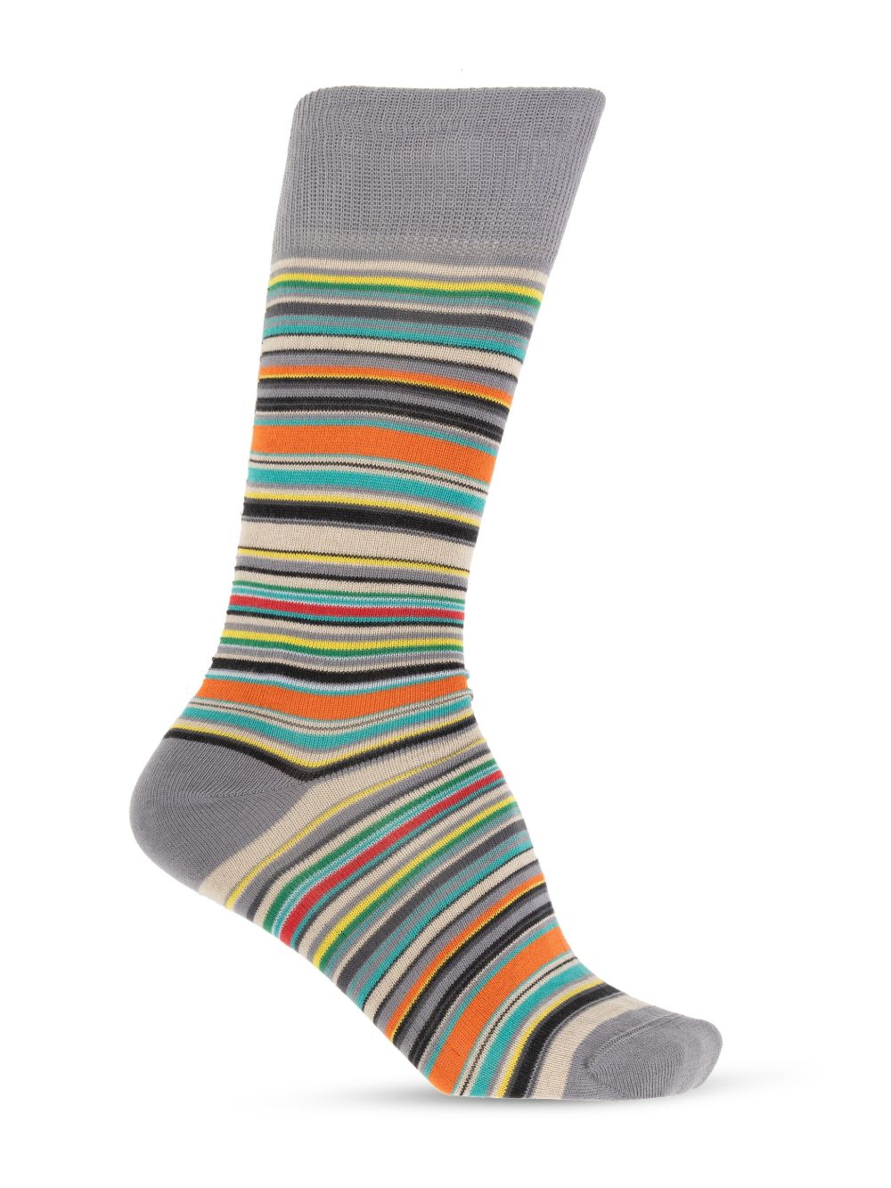 SIGNATURE STRIPE COTTON SOCKS - 6PACK