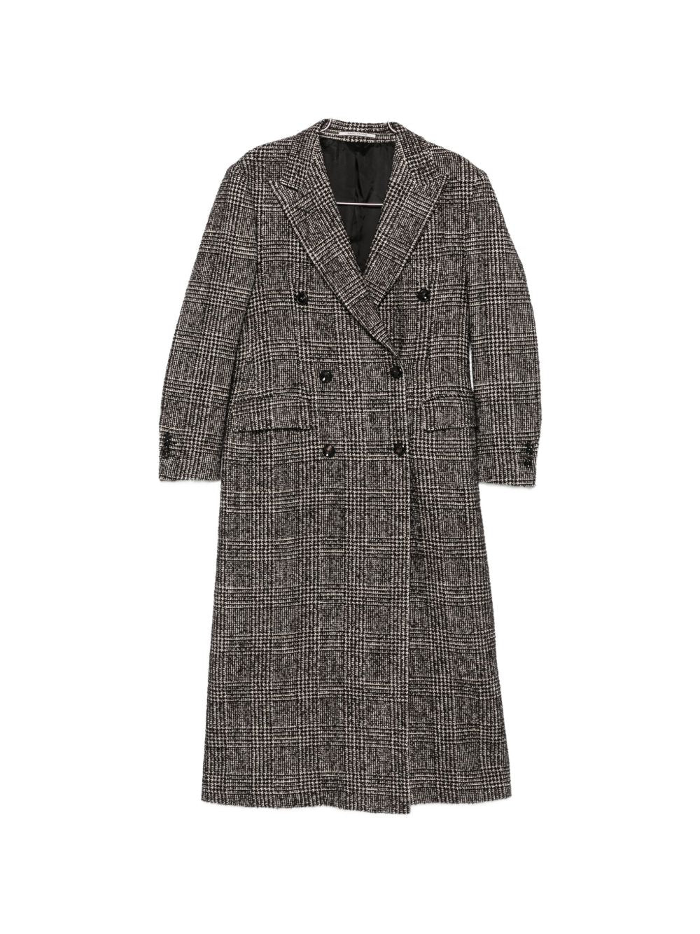 WOOL LONG DOUBLE-BREASTED COAT