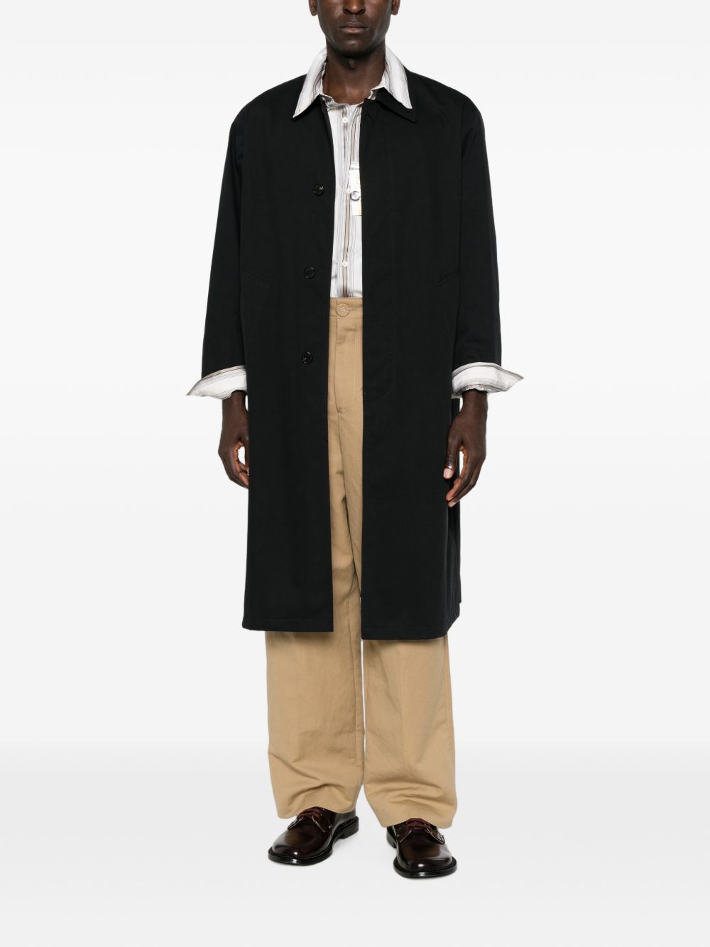 COTTON BLEND COAT