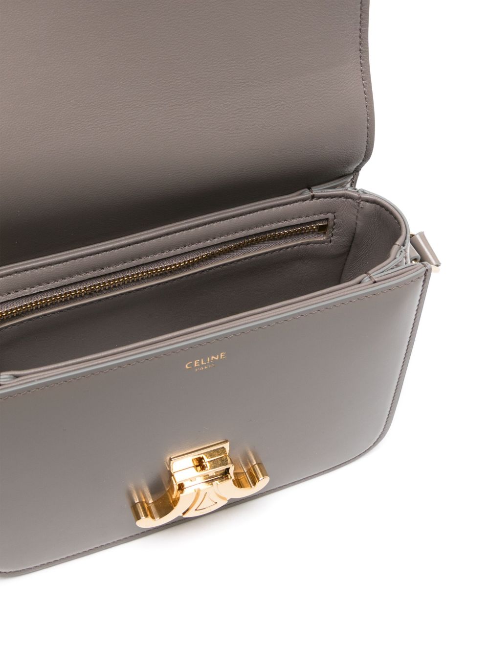 TRIOMPHE TEEN LEATHER SHOULDER BAG