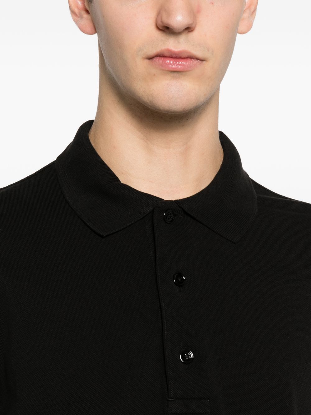 COTTON BLEND POLO SHIRT