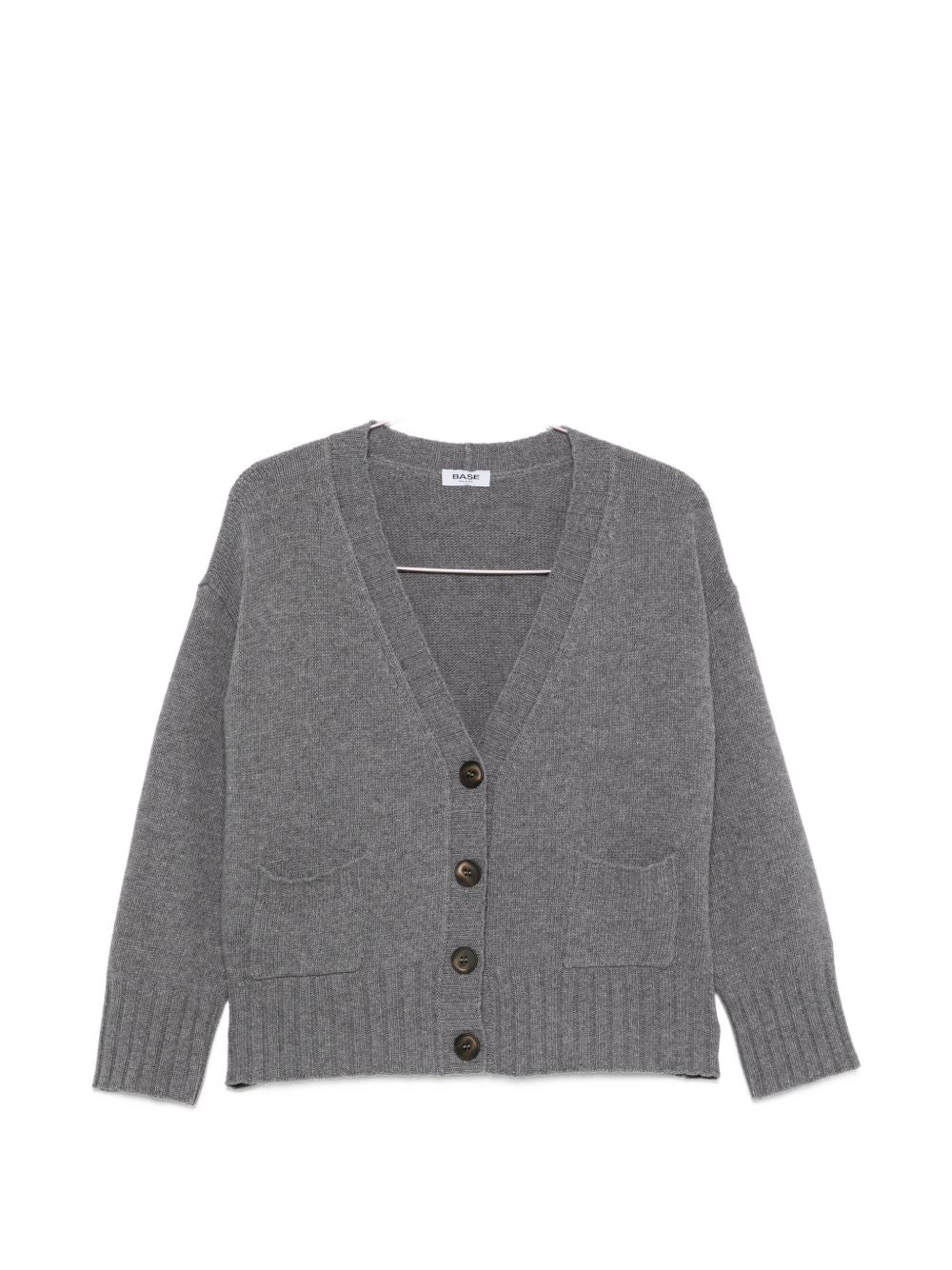 WOOL V-NECKED CARDIGAN
