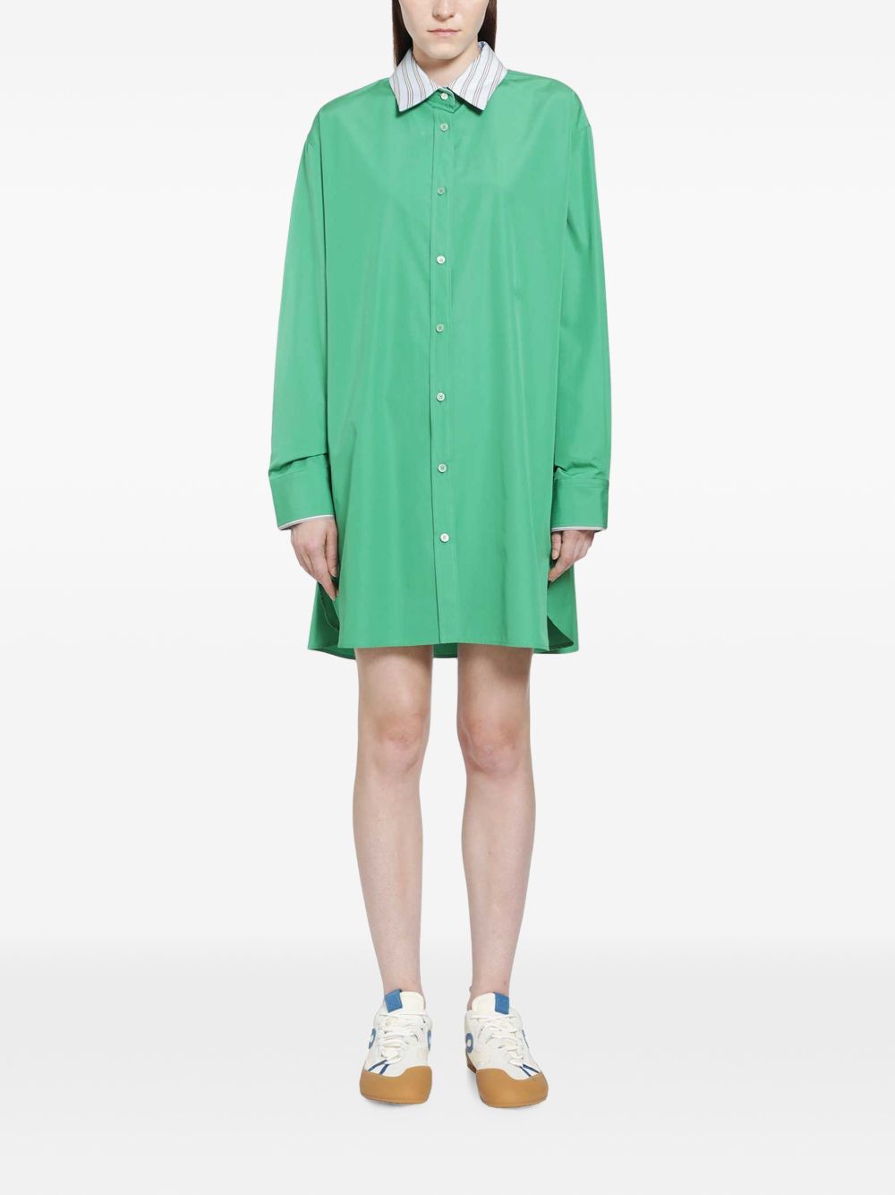 COTTON CHEMISIER DRESS