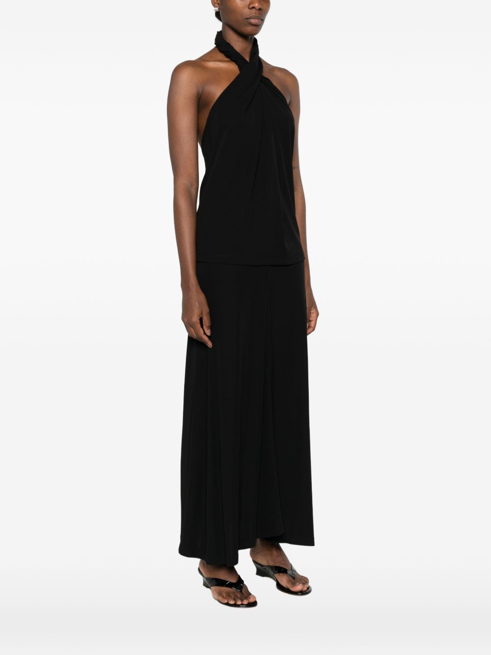 SLEEVELESS HALTERNECK TOP