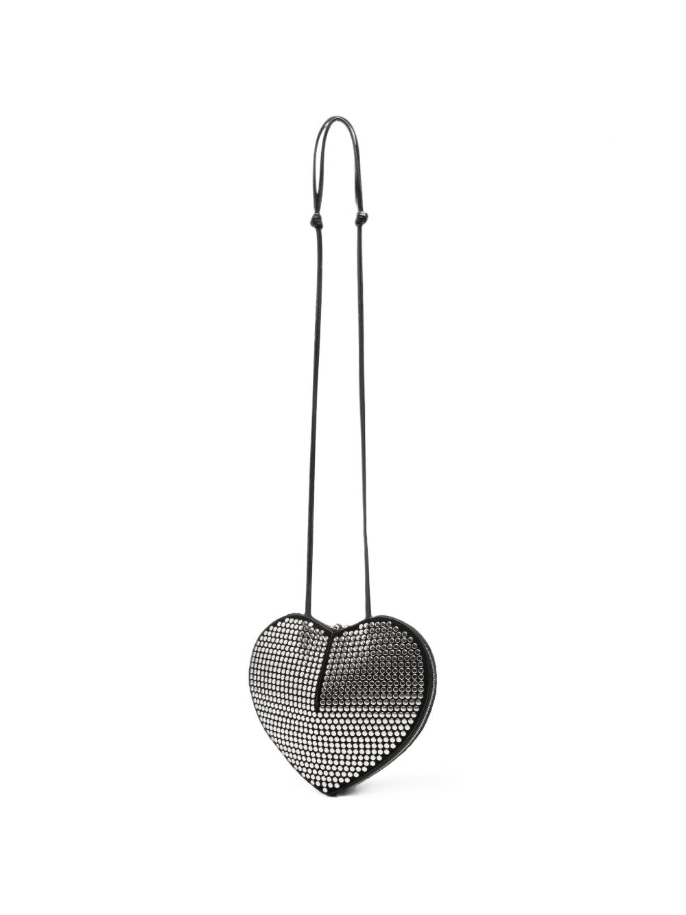 LE COEUR STUDS LEATHER CROSSBODY BAG