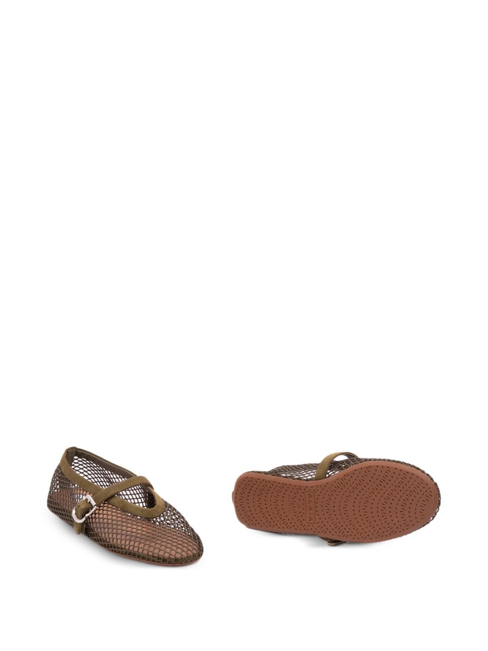 FISHNET BALLET FLATS