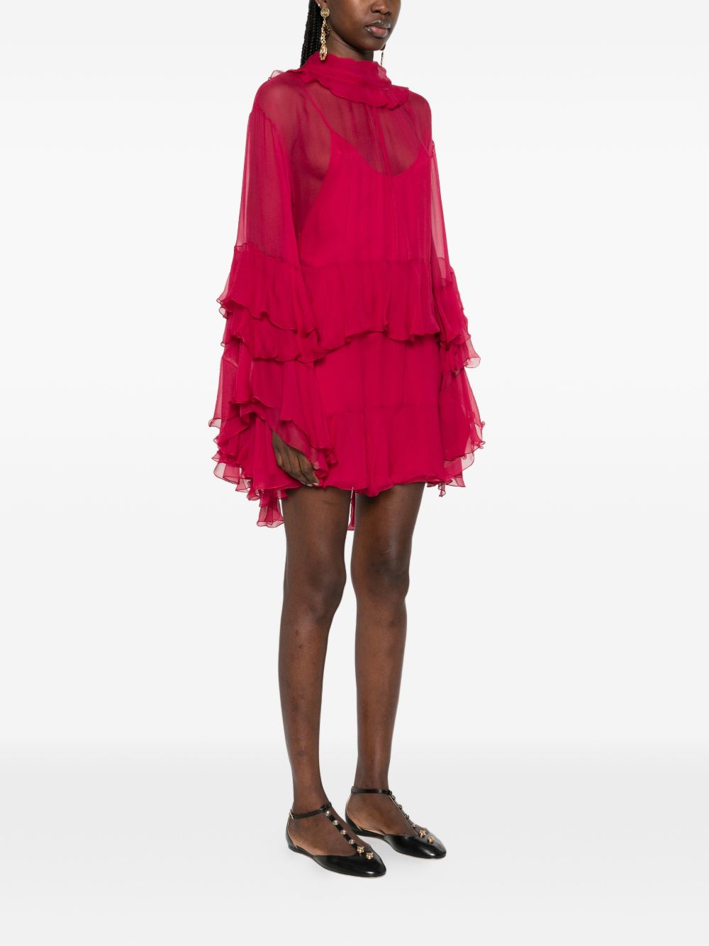 SILK MINI DRESS