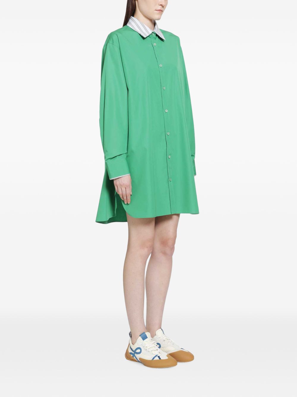 COTTON CHEMISIER DRESS