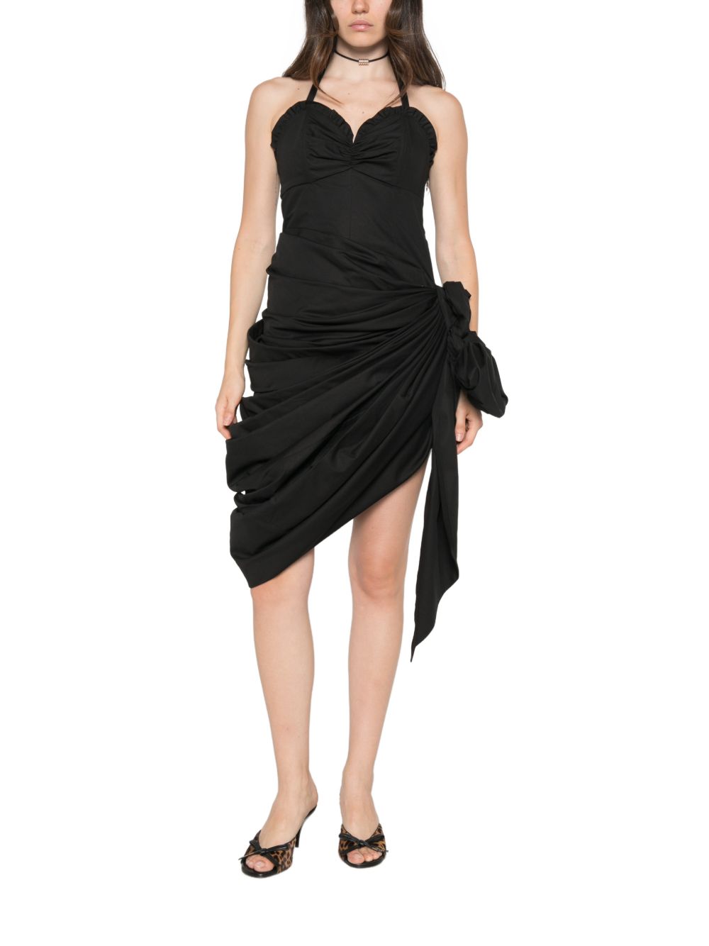 SILK SHORT DRESS