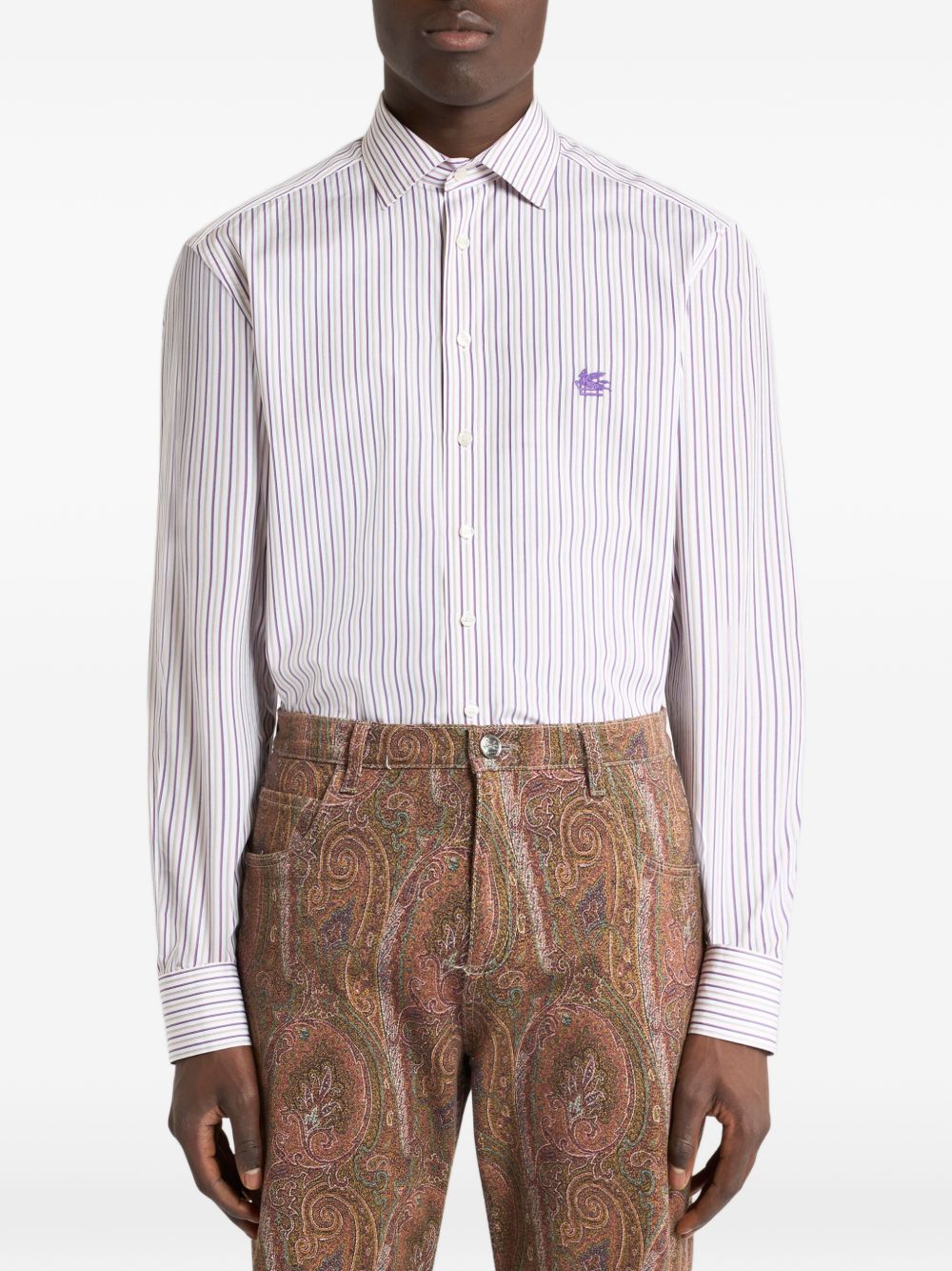 STRIPED COTTON SHIRT