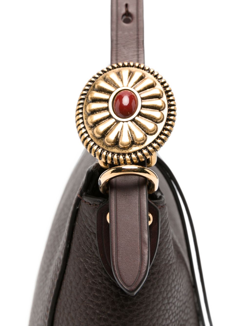 MEDIUM LEATHER HOBO BAG