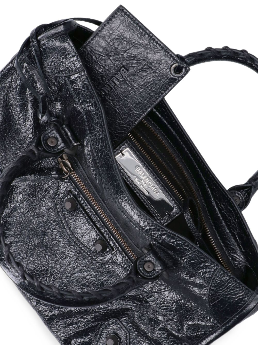 LE CITY SMALL LEATHER HANDBAG
