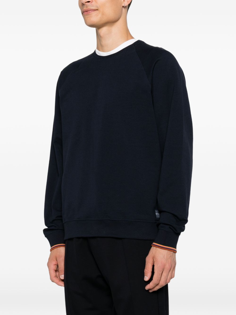 ARTIST STRIPE COTTON T-SHIRT