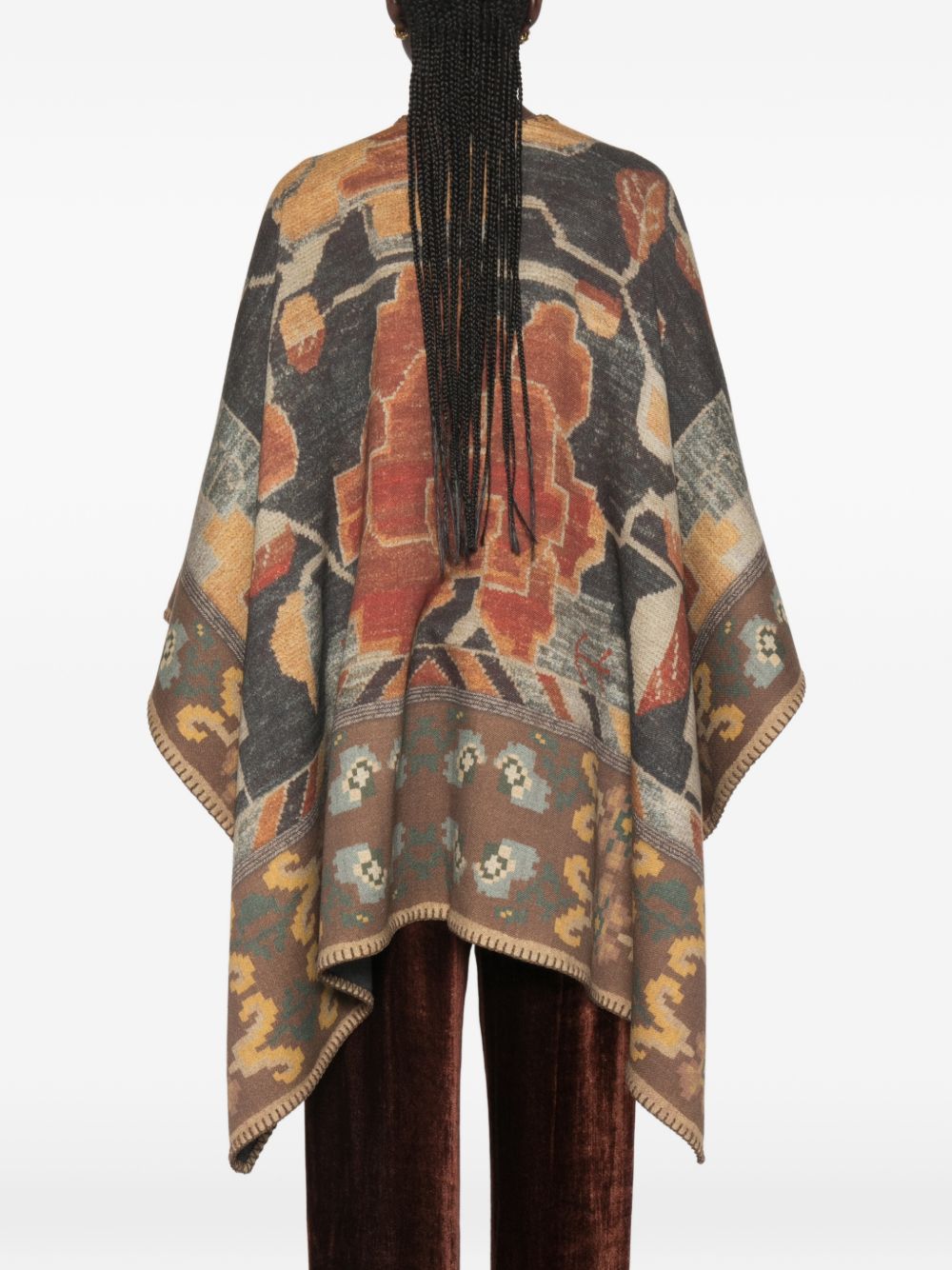 WOOL PONCHO