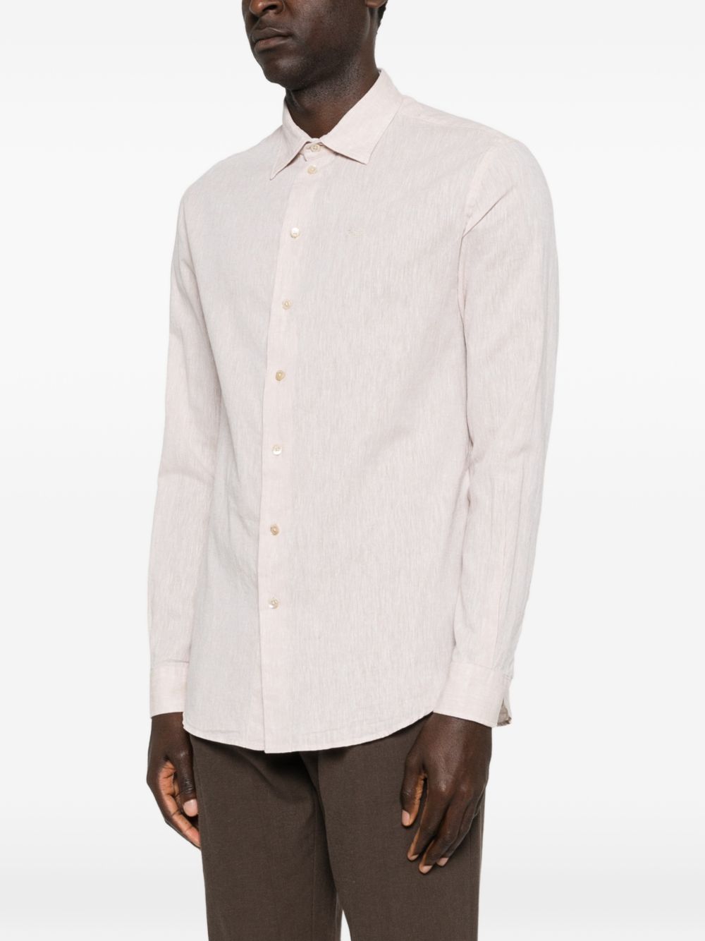 LINEN BLEND SHIRT