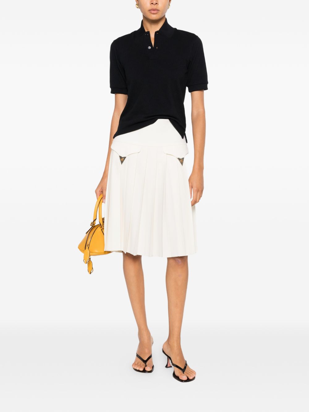 WOOL MIDI SKIRT