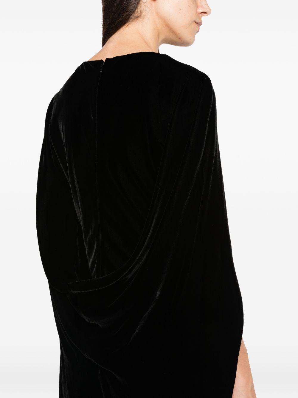 VELVET LONG DRESS