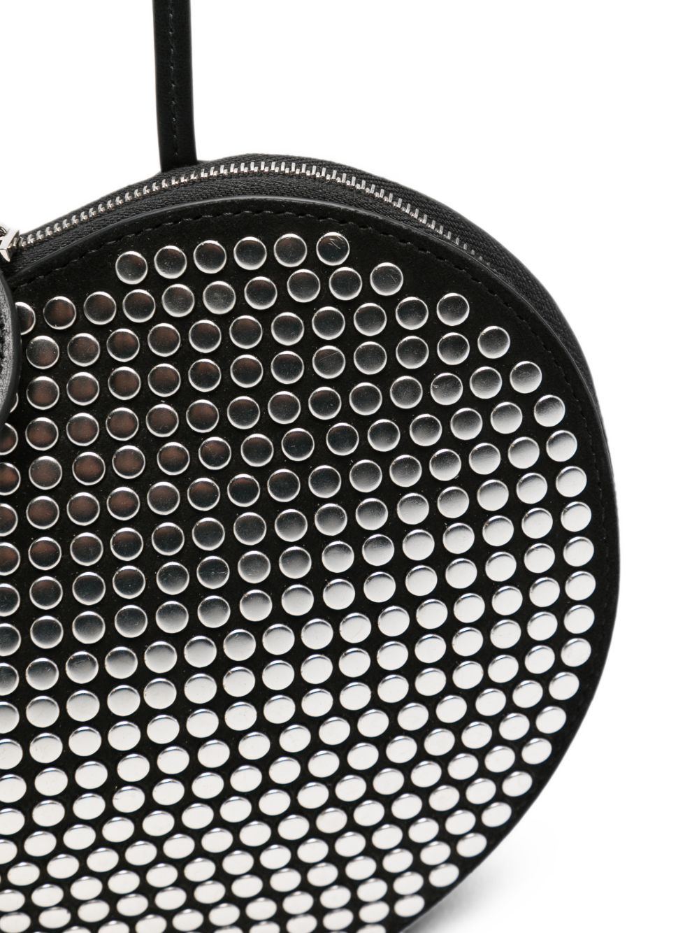 LE COEUR STUDS LEATHER CROSSBODY BAG
