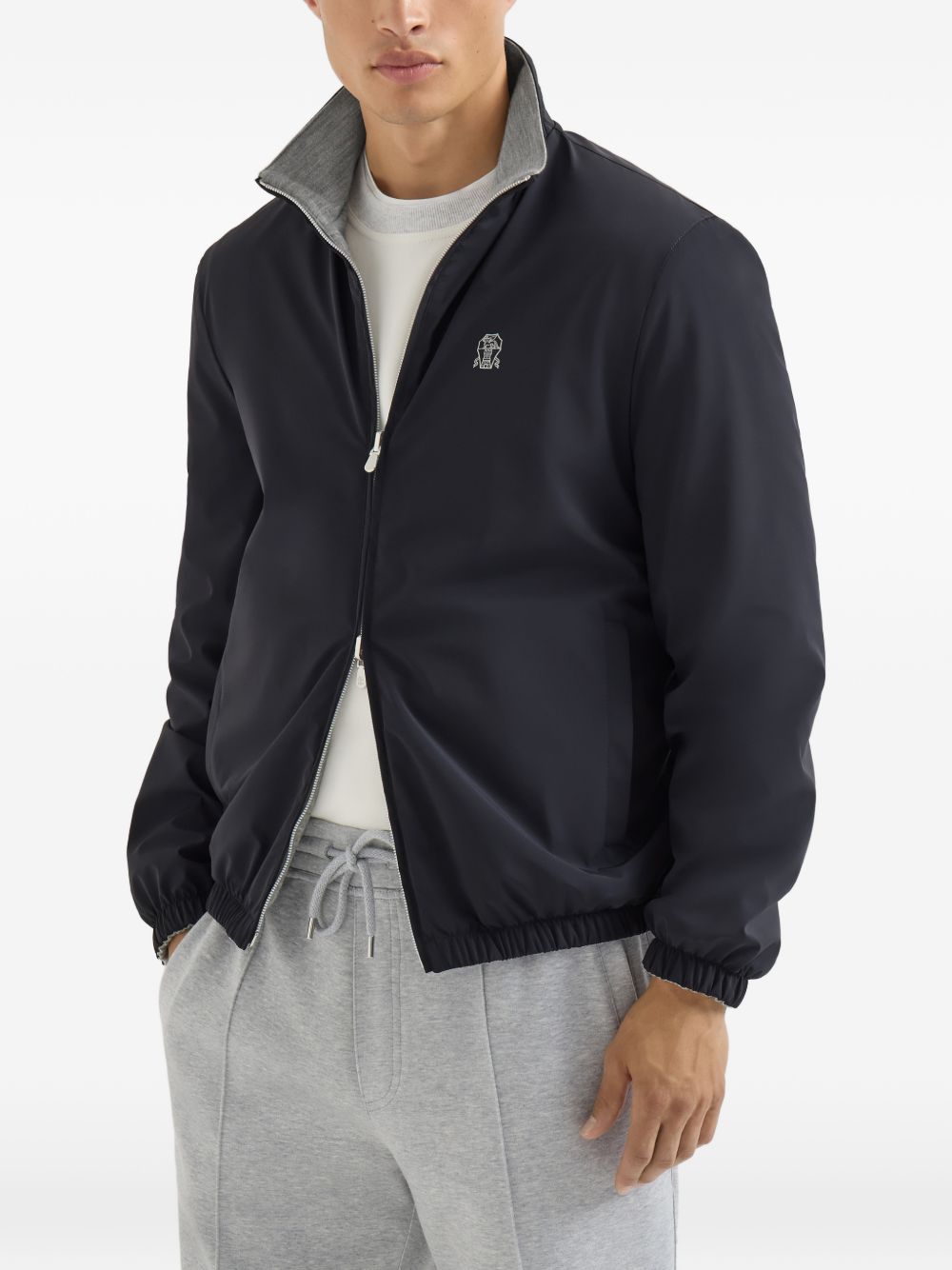 WATER-RESISTANT BLOUSON JACKET
