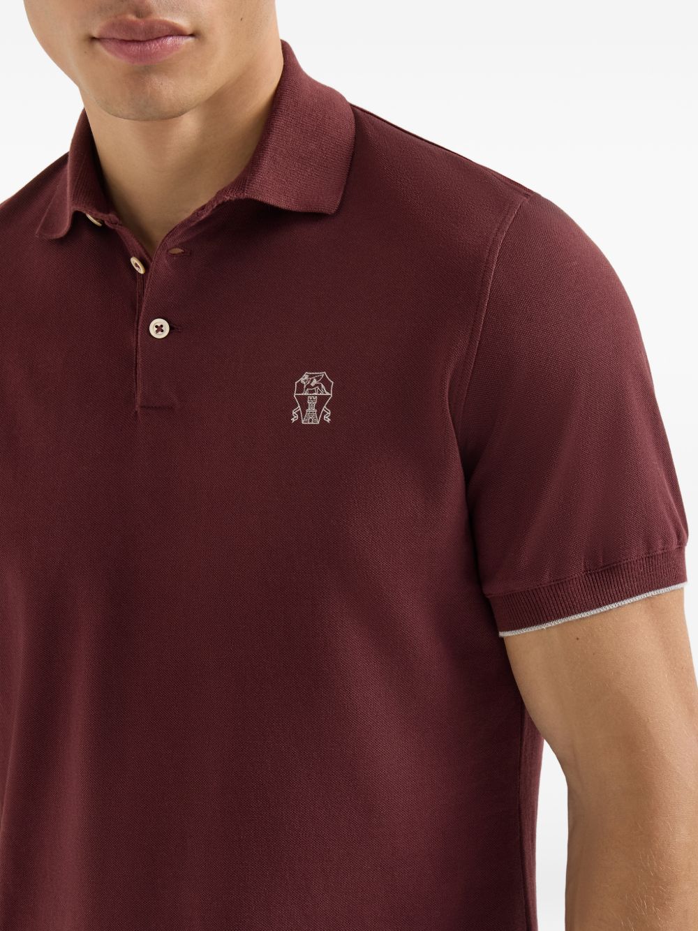 LOGO COTTON POLO SHIRT