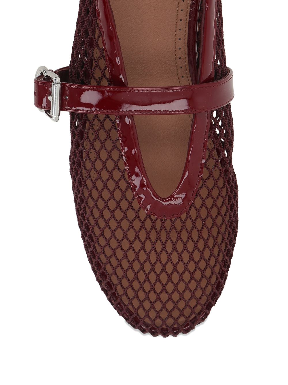 FISHNET BALLET FLATS