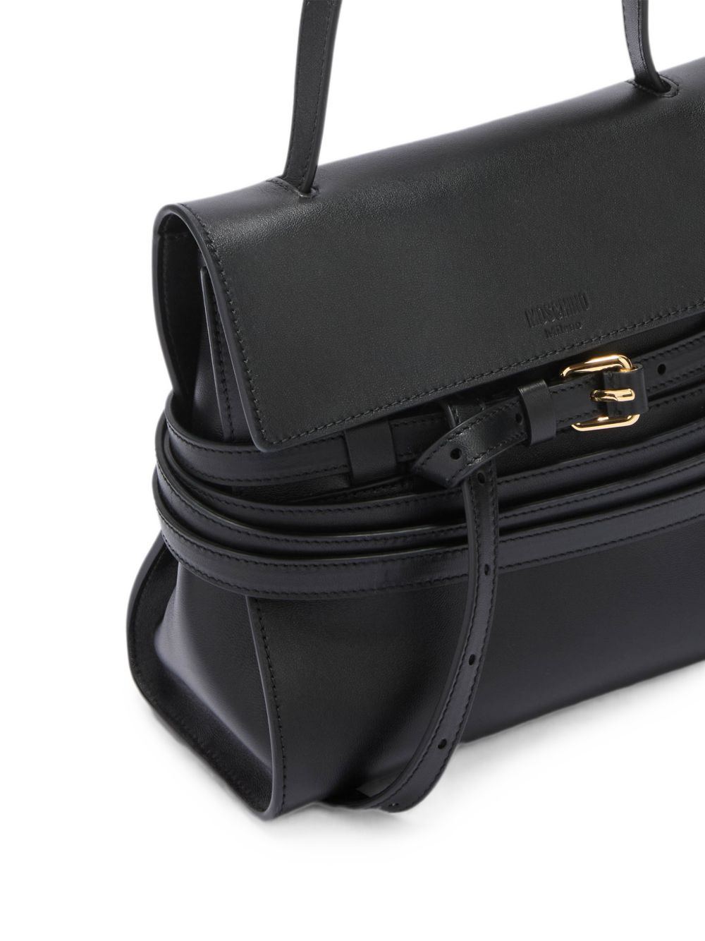 TIE ME LEATHER HANDBAG