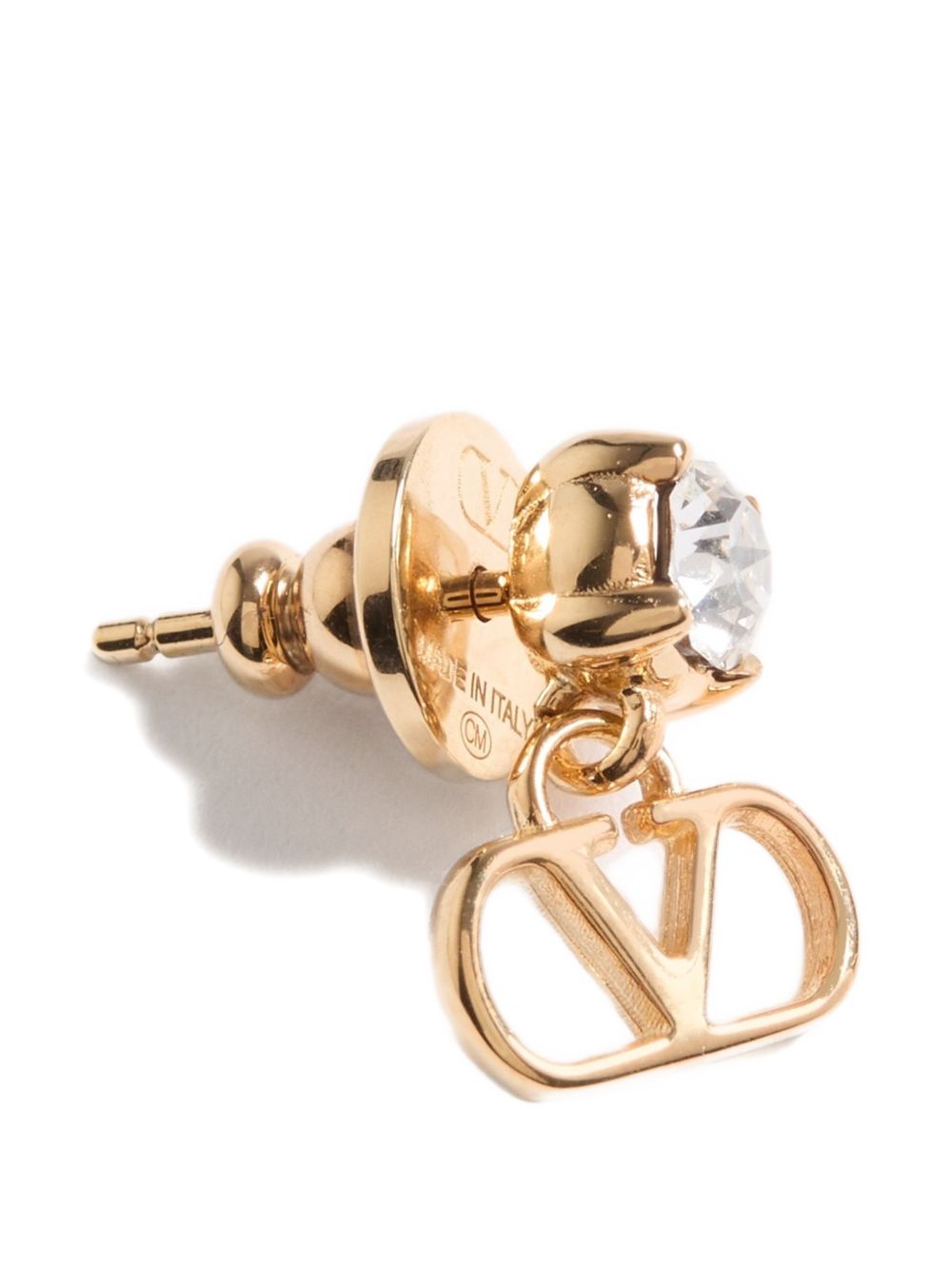 VLOGO SIGNATURE STRASS EARRINGS