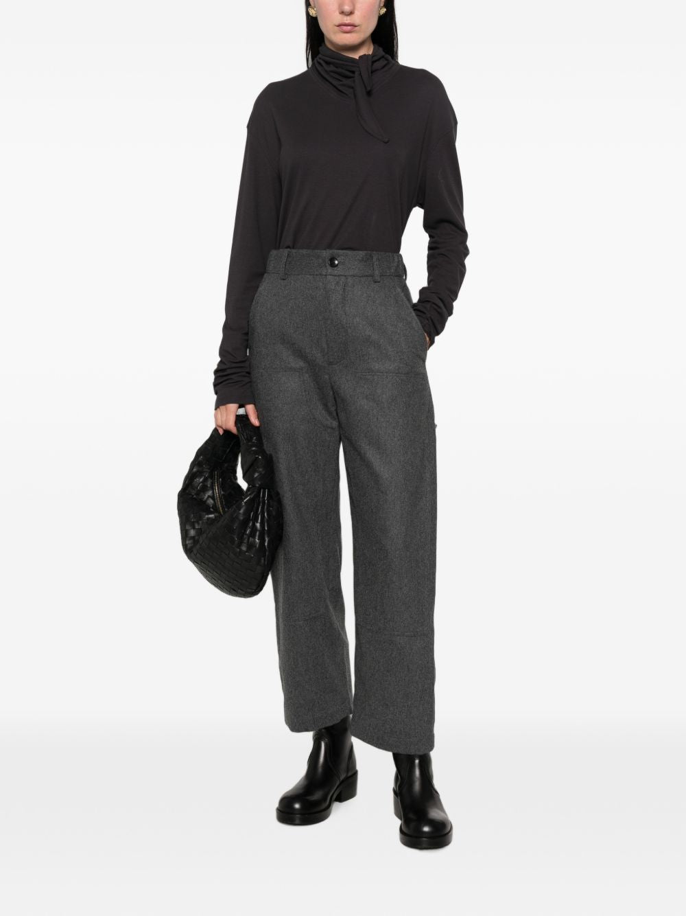 WOOL TROUSERS