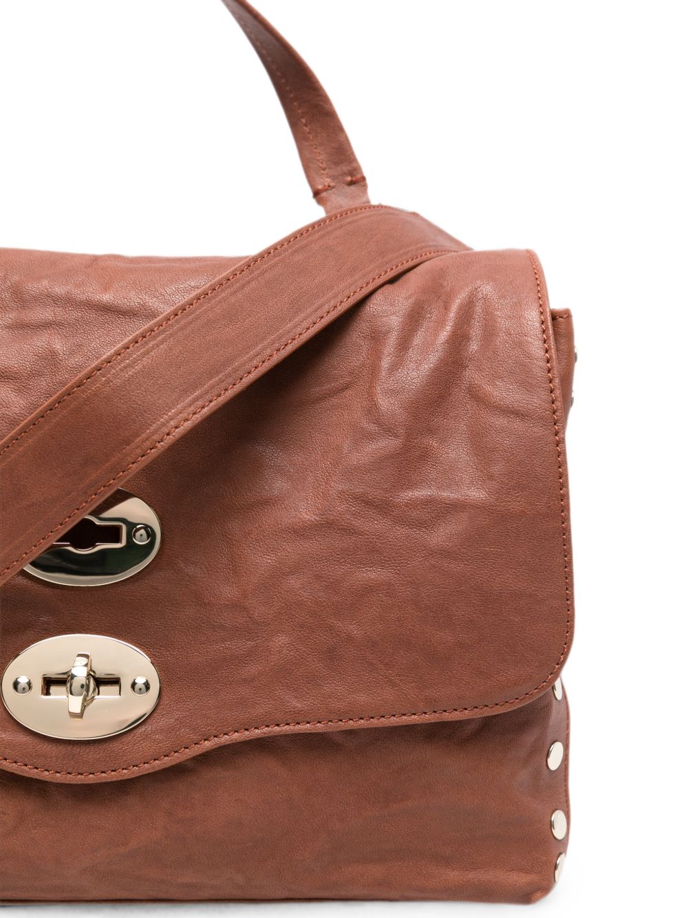 POSTINA OFFICINA LEATHER HANDBAG