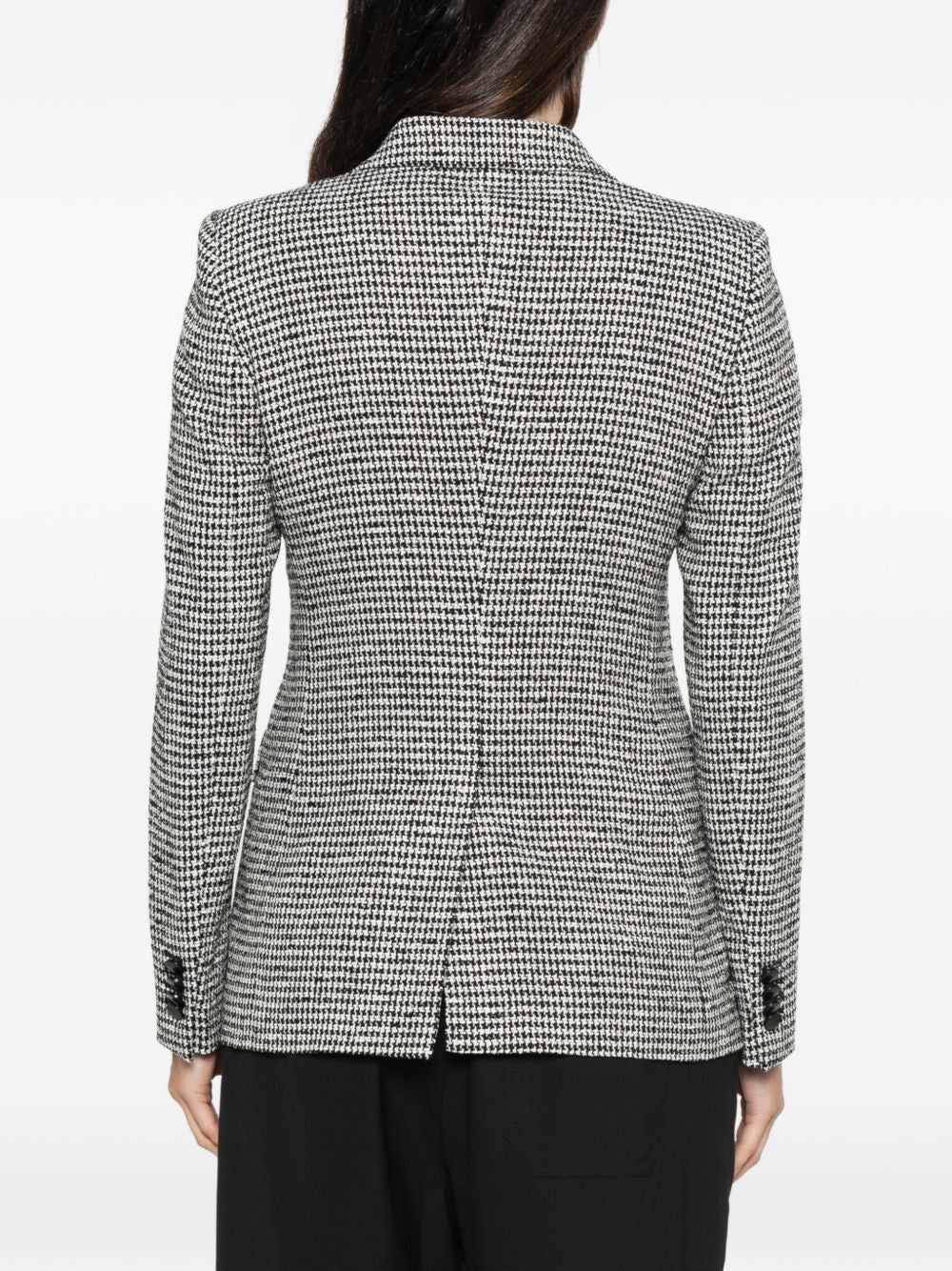 WOOL BLEND DOUBLE-BREASTED JACKET