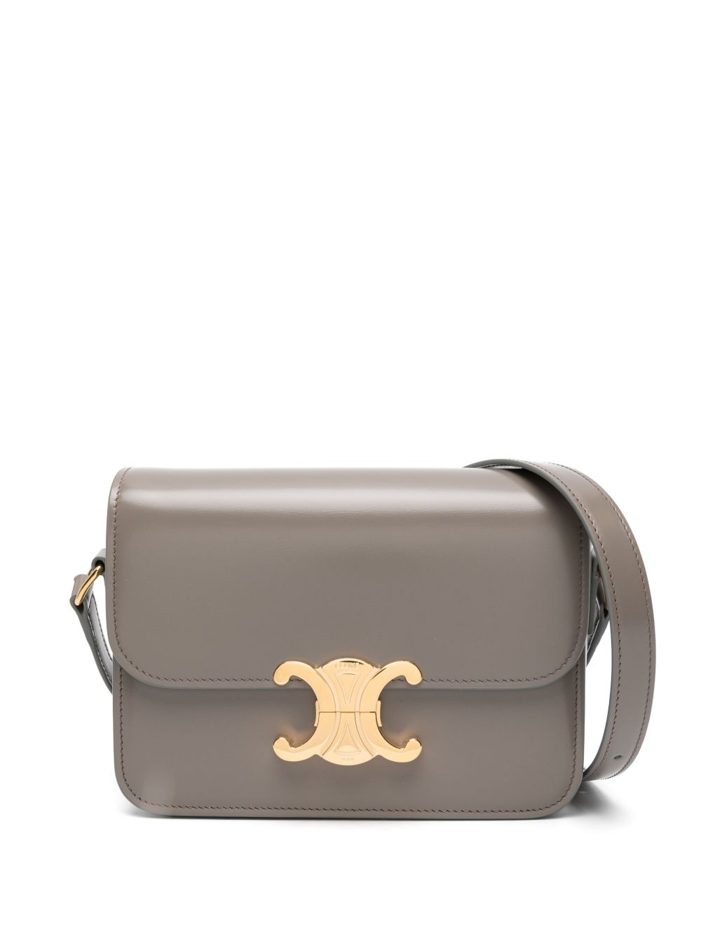 TRIOMPHE TEEN LEATHER SHOULDER BAG