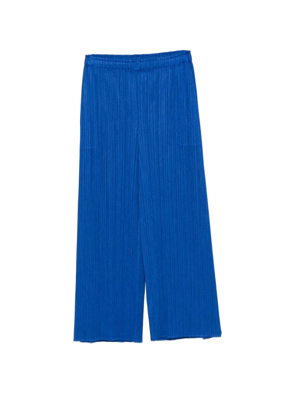 PLEATED WIDE-LEG TROUSERS