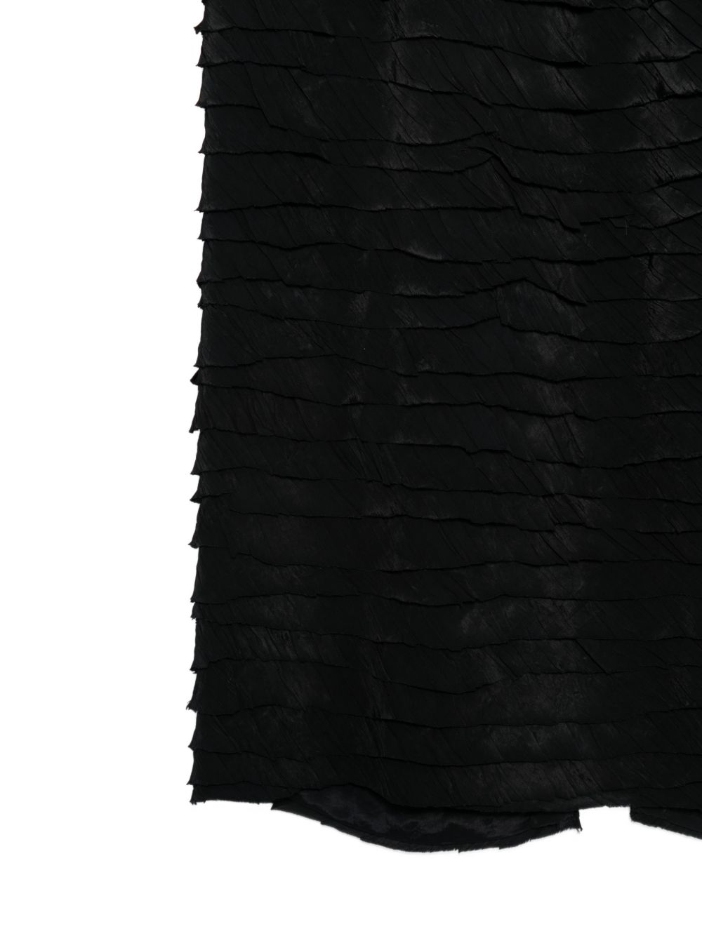 RUFFLED LONG SKIRT