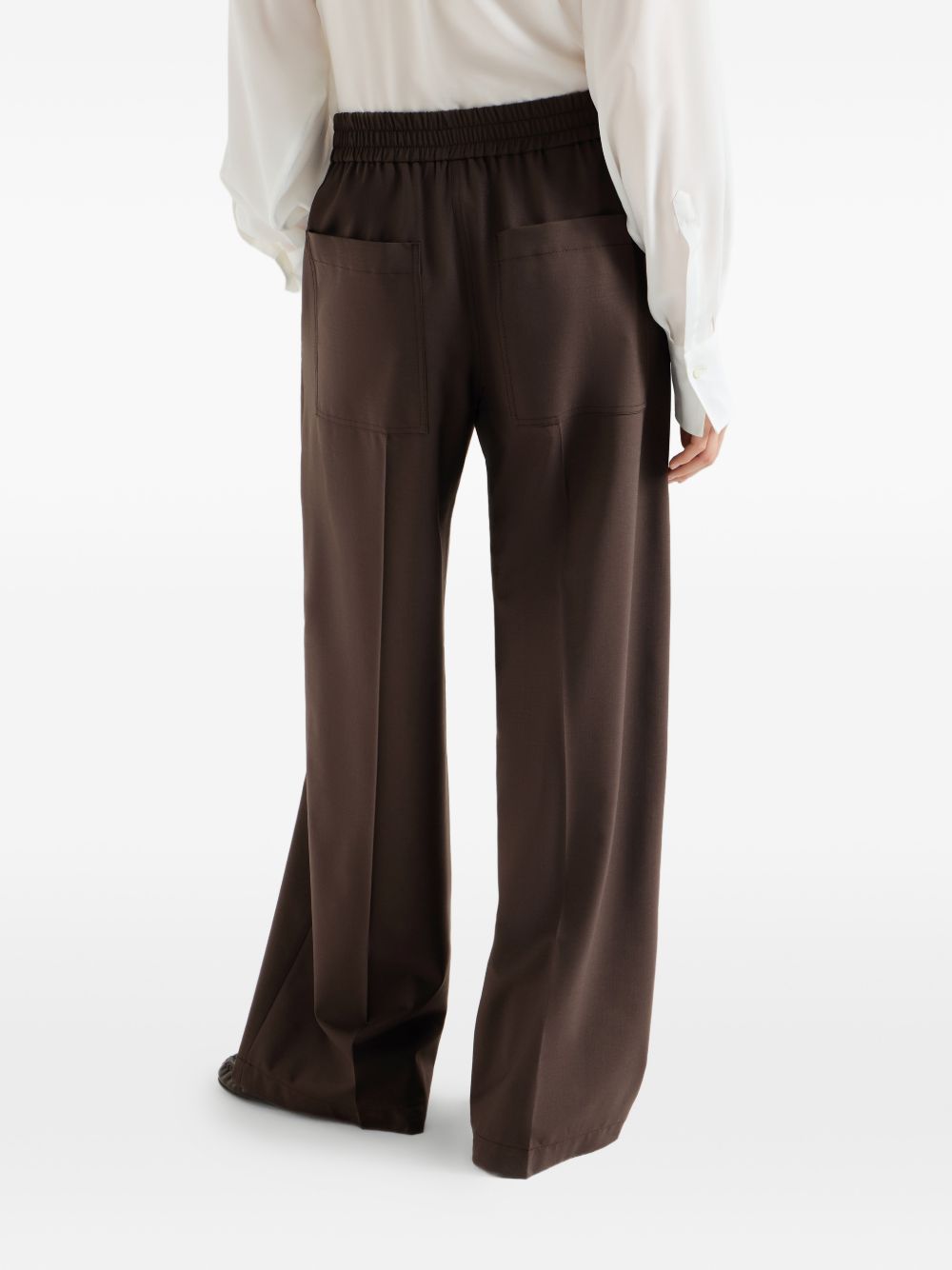 LOOSE FIT WOOL TROUSERS