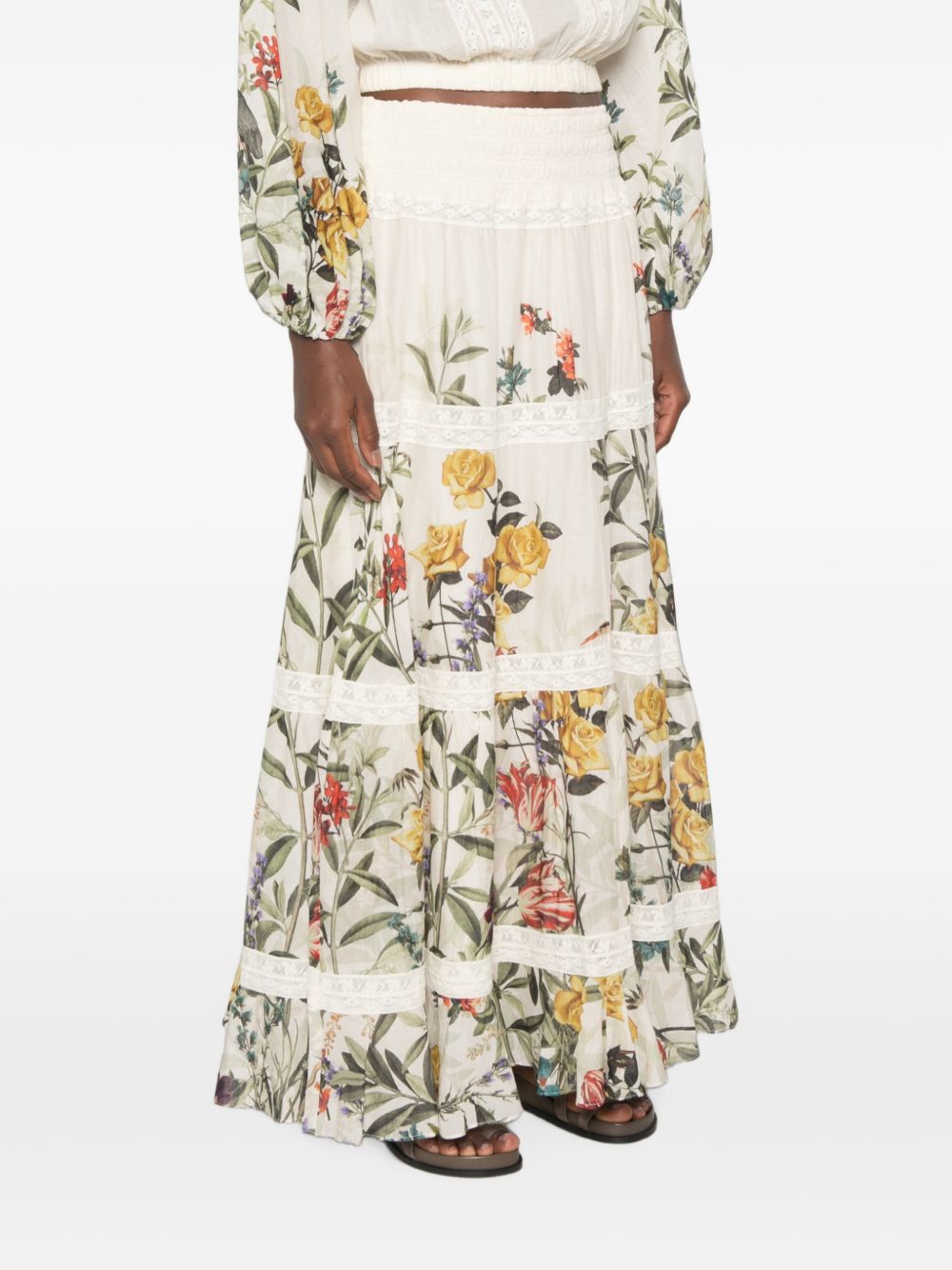 STEVIE PRINTED MAXI SKIRT