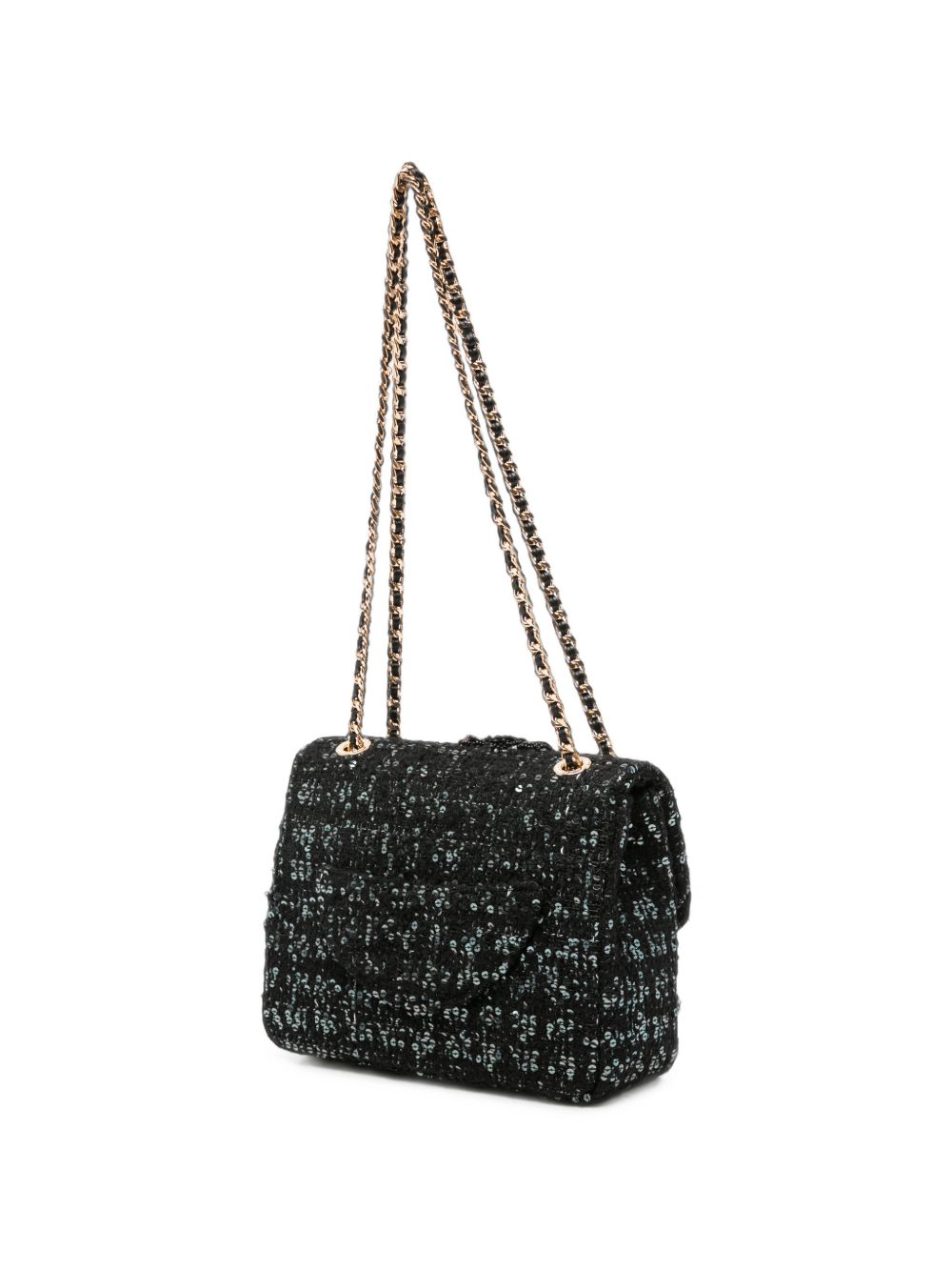 WOOL BLEND SHOULDER BAG