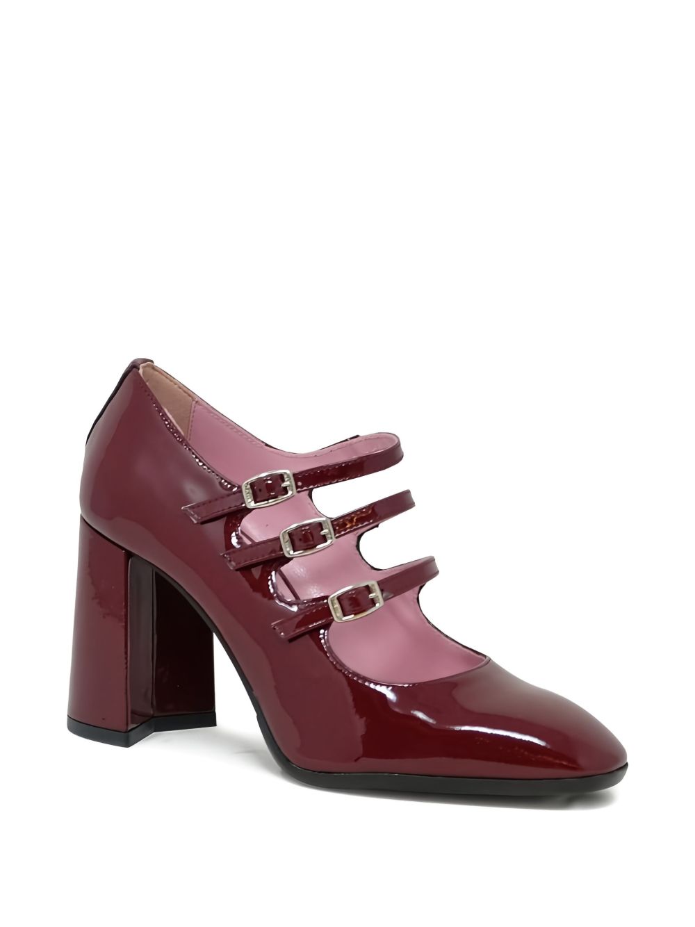 KEEL PATENT LEATHER PUMPS