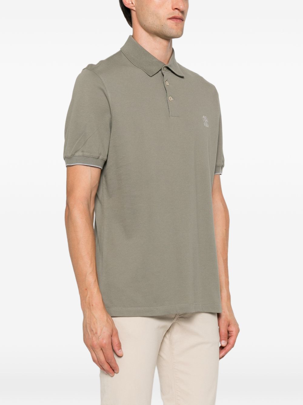 LOGO COTTON POLO SHIRT
