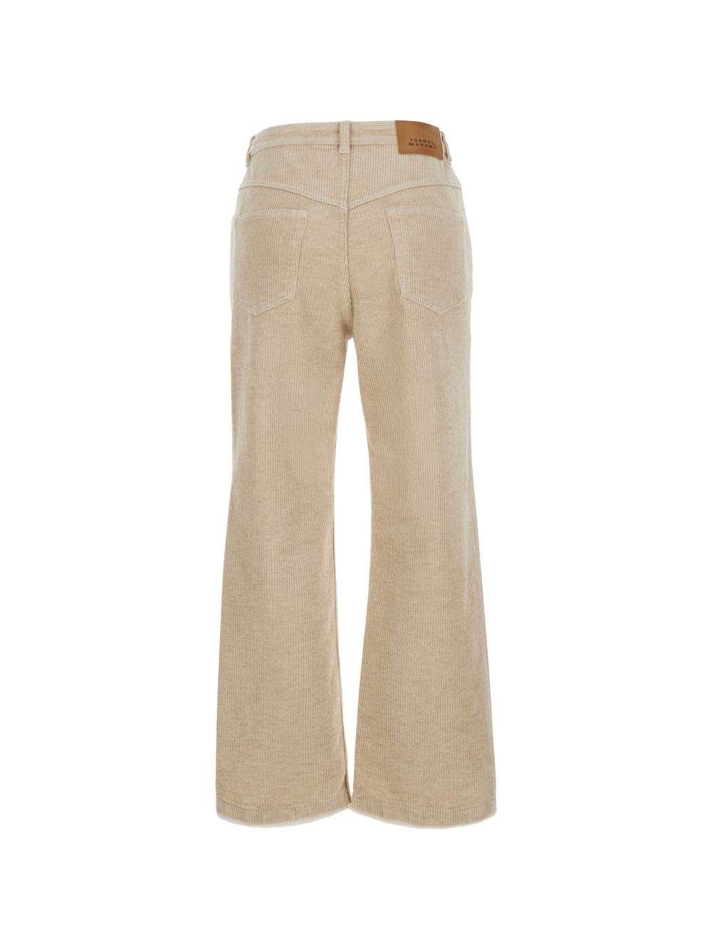 RUTHIE COTTON AND BLEND TROUSERS