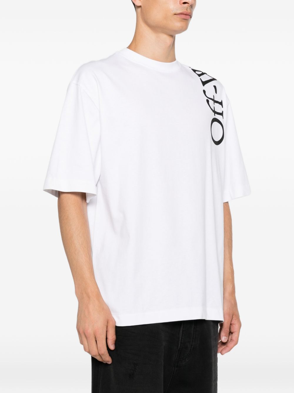 VERTICAL BOOKISH SKATE COTTON T-SHIRT